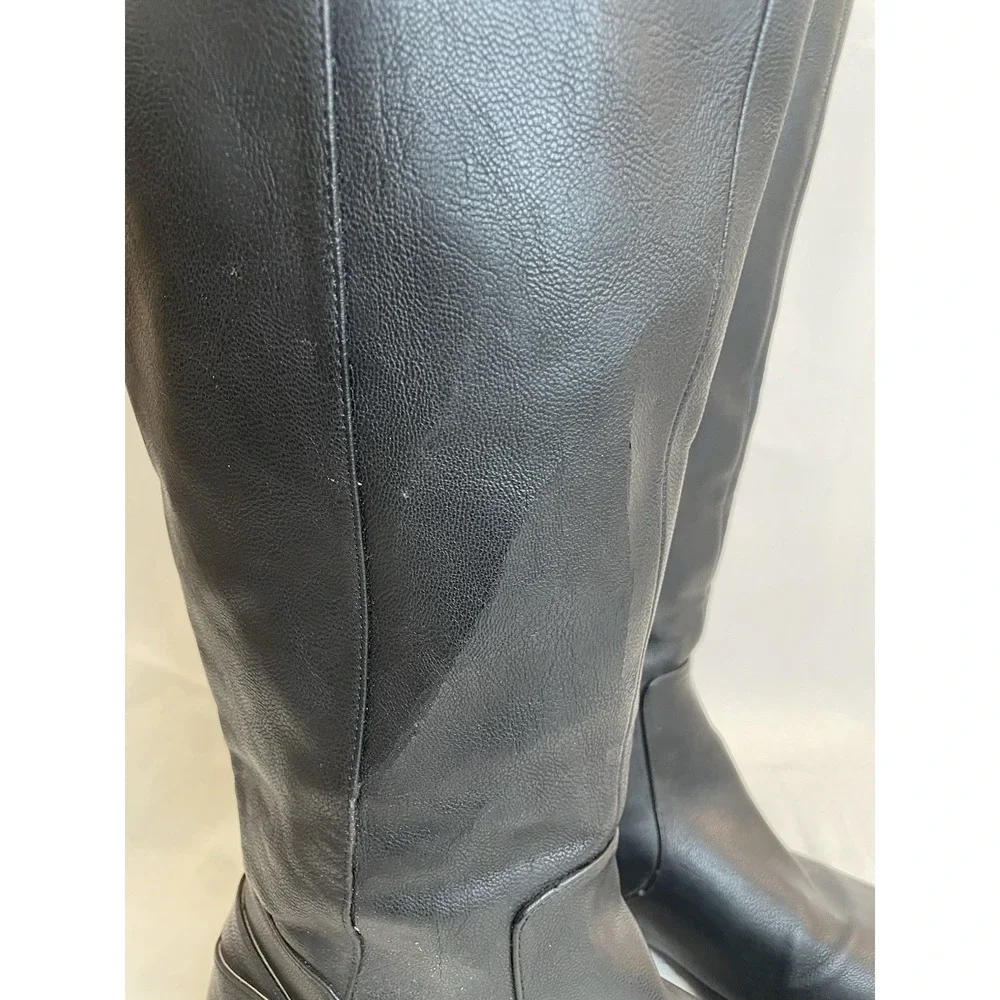 Life Stride X-Amy Tall Knee High Riding Boots Women's Size 8.5W Black
